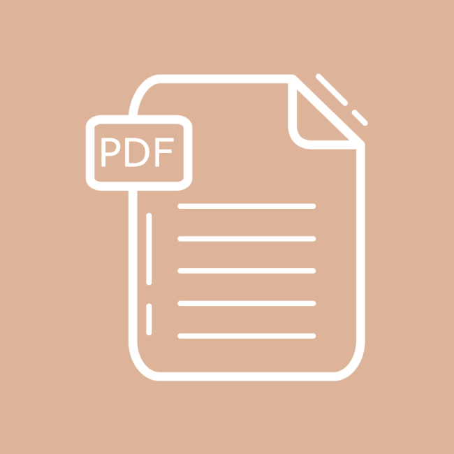 Icon für pdf